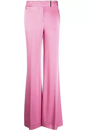 Tom Ford Pantalones anchos de talle alto