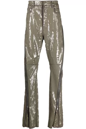 Rick Owens Pantalones Bolan Banana acampanados