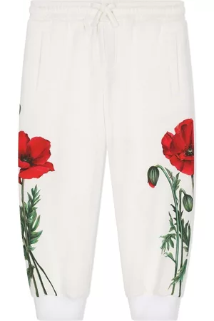 Dolce & Gabbana Pantalones - Pantalones de chándal con estampado floral