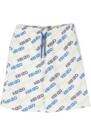 Kenzo Bermudas con logo estampado
