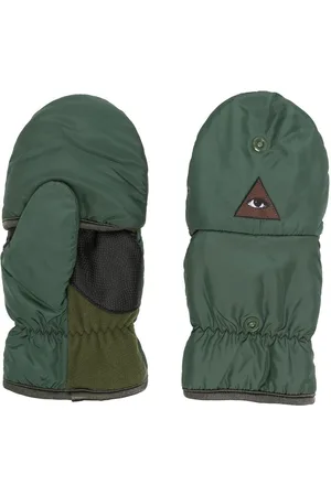UNDERCOVER Guantes acolchados con detalle del logo