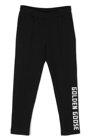 Golden Goose Pantalones de chándal con logo estampado