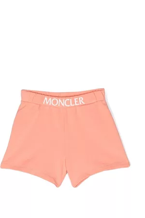 Moncler Pantalones cortos con logo en la cinturilla