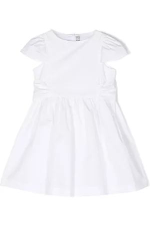 Il gufo Vestido acampanado con cierre de lazo