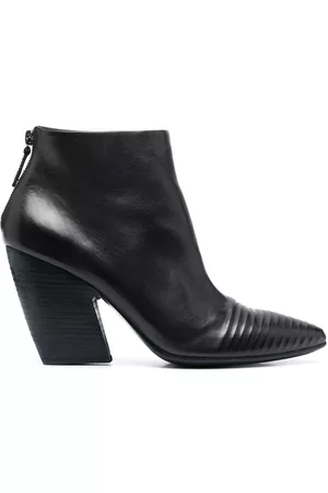 MARSÈLL Botines con tacón en contraste