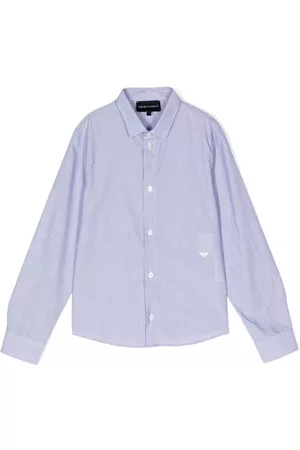 Emporio Armani Camisa con logo bordado