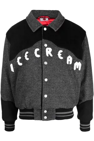 ICECREAM Chaqueta varsity con logo bordado