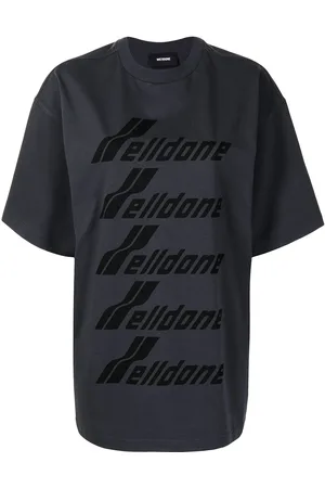 We11 Done Camiseta con logo estampado
