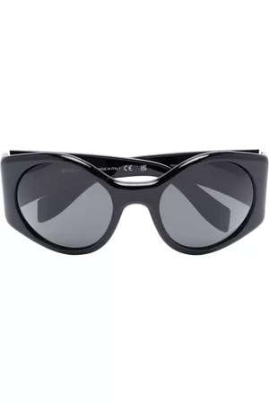 Palm Angels Gafas de sol Ennis con montura redonda