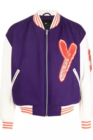 Y-3 Chaqueta bomber con motivo gráfico