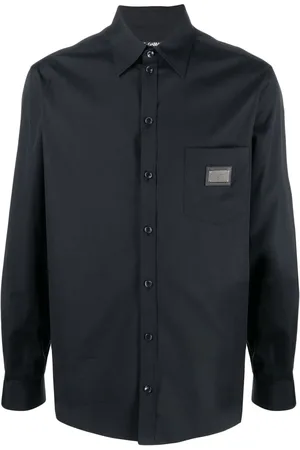 Dolce & Gabbana Camisa con placa del logo