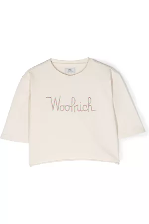 Woolrich Camiseta corta con logo bordado