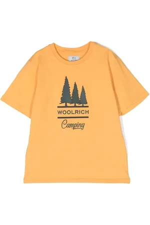 Woolrich Camiseta Road Trip con logo estampado