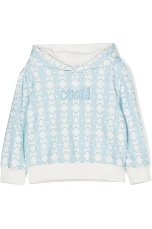 Roberto Cavalli Sudadera con capucha y monograma