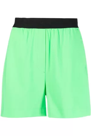Msgm Bermudas con logo en la cintura