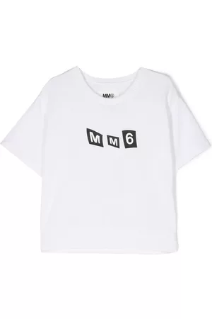 Maison Margiela Camiseta con logo estampado y manga corta