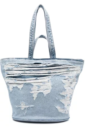 Diesel Bolso shopper con detalles rasgados