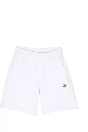 Moncler Bermudas con parche del logo
