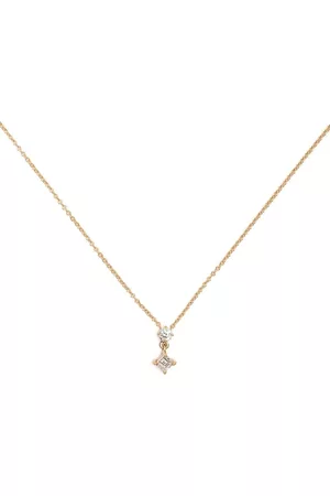 Lizzie Mandler Collar Mix Matched en oro amarillo de 18kt con diamantes