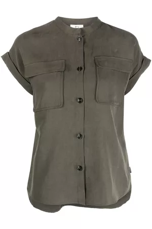 Woolrich Camisa con bolsillo de solapa