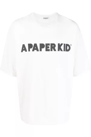 A PAPER KID Camiseta con logo estampado