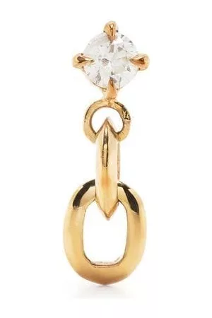 Lizzie Mandler Pendientes en oro amarillo de 18kt con diamantes