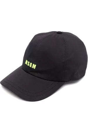 Msgm Gorra con logo bordado