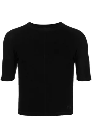 Y-3 Camiseta con cuello redondo