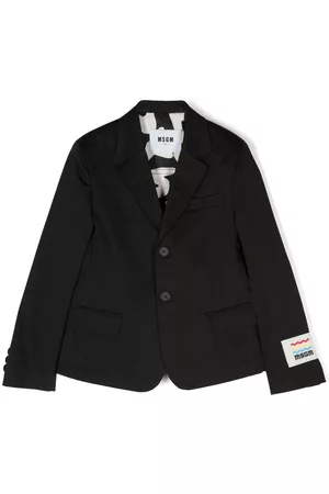 Msgm Blazer con parche del logo