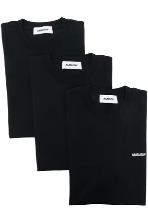 AMBUSH Set de tres camisetas con logo bordado