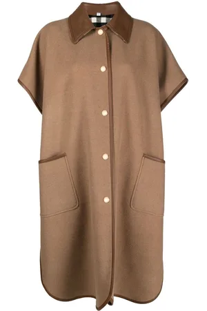 Burberry Capa con apliques de presión