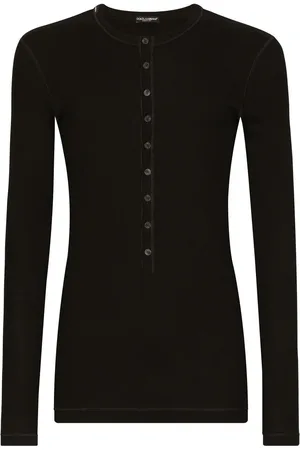 Dolce & Gabbana Camiseta de canalé fino