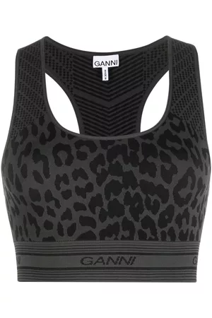 Ganni Corpiño con motivo de leopardo