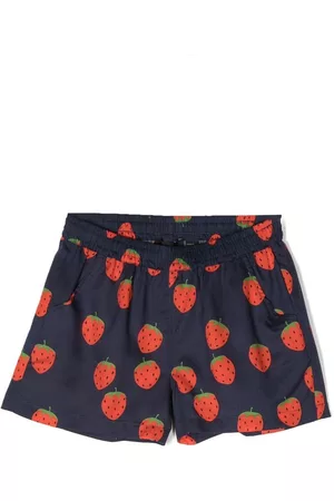 Mini Rodini Pantalones cortos con fresas estampadas
