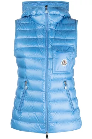 Moncler Chaleco Glygos con capucha
