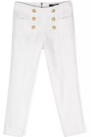 Balmain Pantalones con botones en relieve