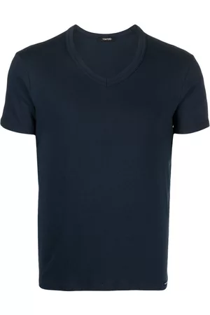 Tom Ford Camiseta con cuello en V y manga corta