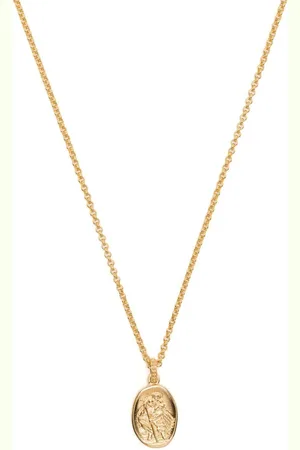 Dower and Hall Collar con colgante St. Christopher