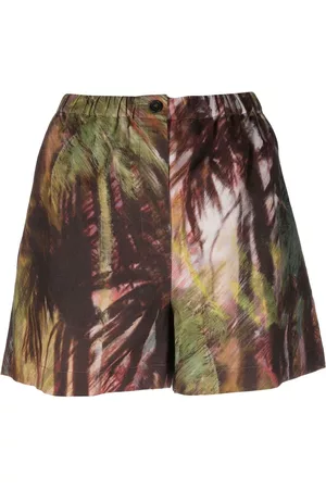 Alanui Bermudas con motivo tropical