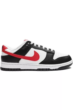 Nike Zapatillas Dunk Low Retro Red Swoosh Panda