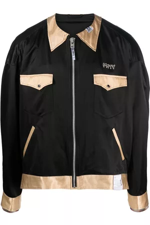Maison Mihara Yasuhiro Chaqueta bomber con diseño colour block