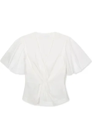 Simkhai Blusa Rebel con cuello en V