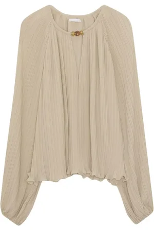 Simkhai Blusa Eden plisada