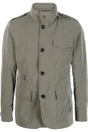 MOORER Chaqueta con cuello alzado