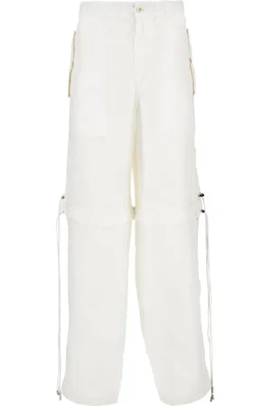 Salvatore Ferragamo Pantalones cargo con cintura elástica