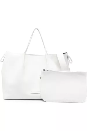 Fabiana Filippi Bolso shopper con parche del logo
