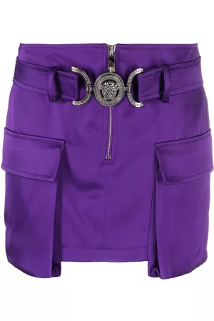 VERSACE Minifalda con motivo Medusa Head