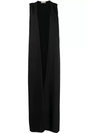 Elie saab Chaleco largo con diseño abierto