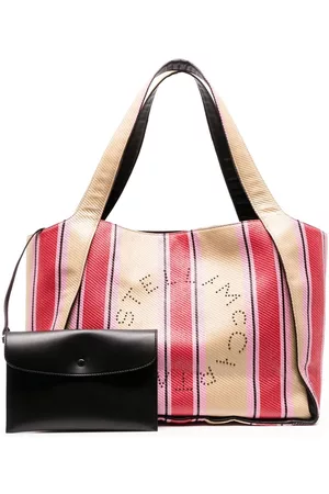 Stella McCartney Bolso shopper a rayas