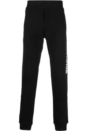Roberto Cavalli Pantalones de chándal con logo estampado